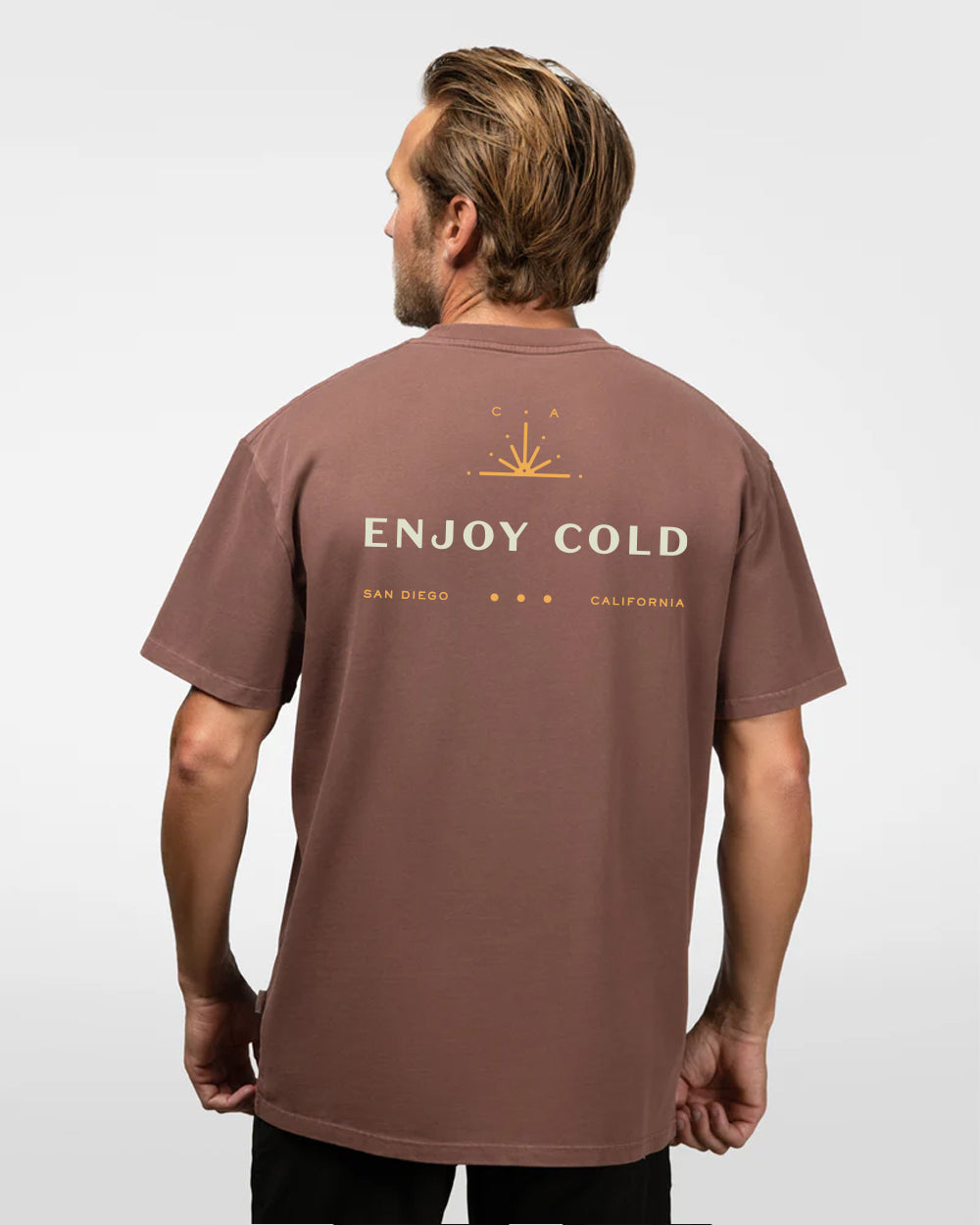 Ashland Austin Oversized Tee Brown Tees The Sauce Basics