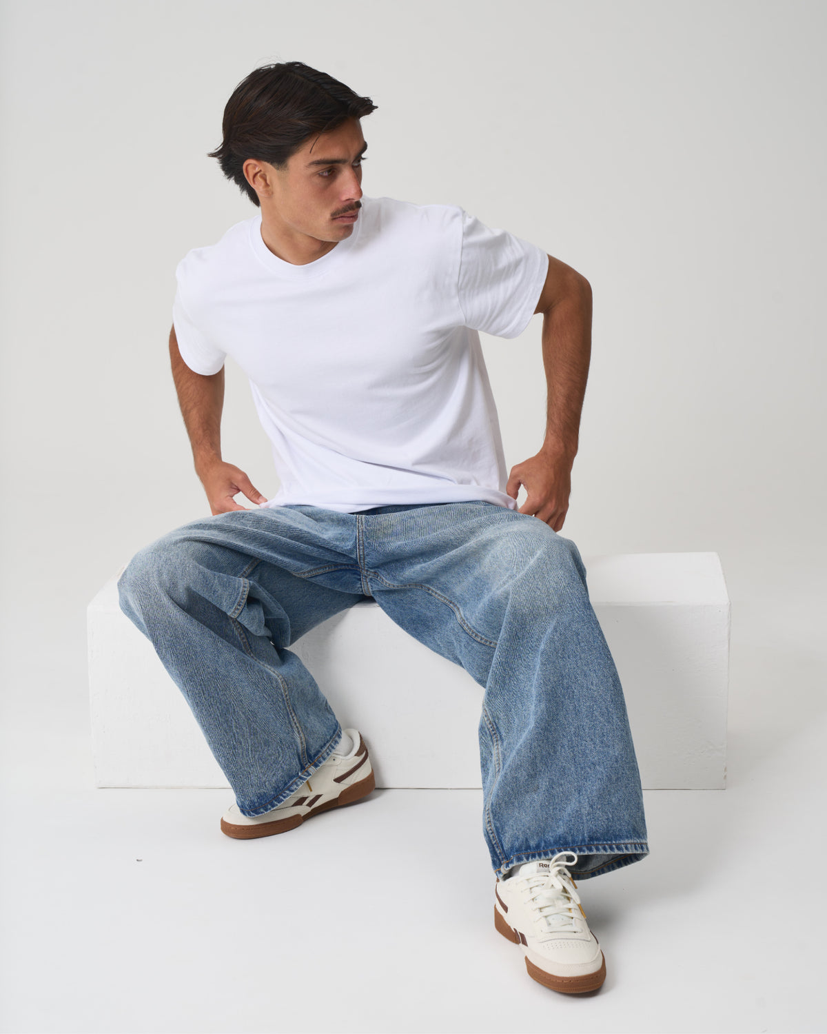 Miami Relaxed Unisex Tee White
