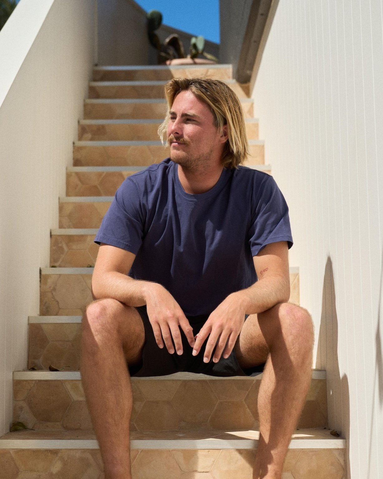 Jackson Premium Tee Navy Tees The Sauce Basics