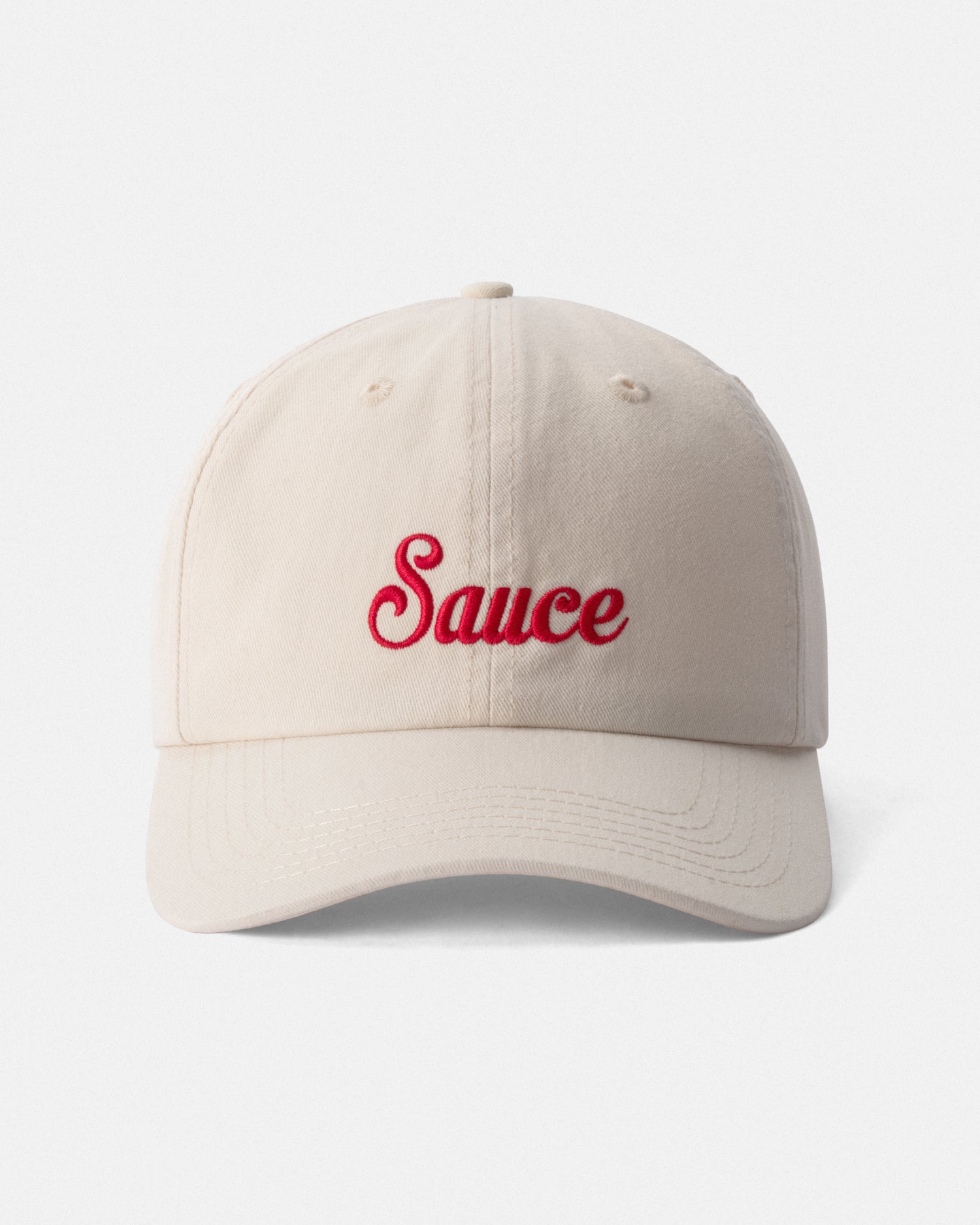 Saucey Dad Cap Cream Hats Sauce Basics