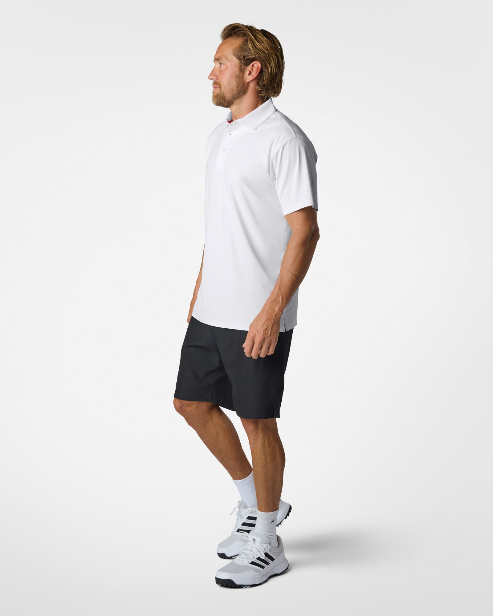 AIRlite Performance Polo White Polos The Sauce Basics