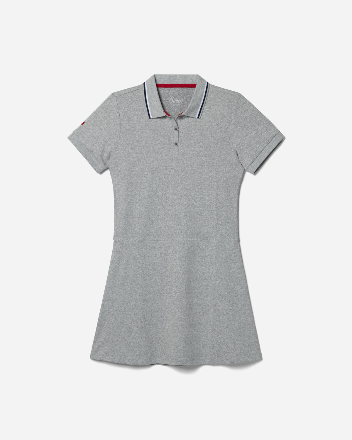 Torrey Performance Polo Dress & Short Heather Grey