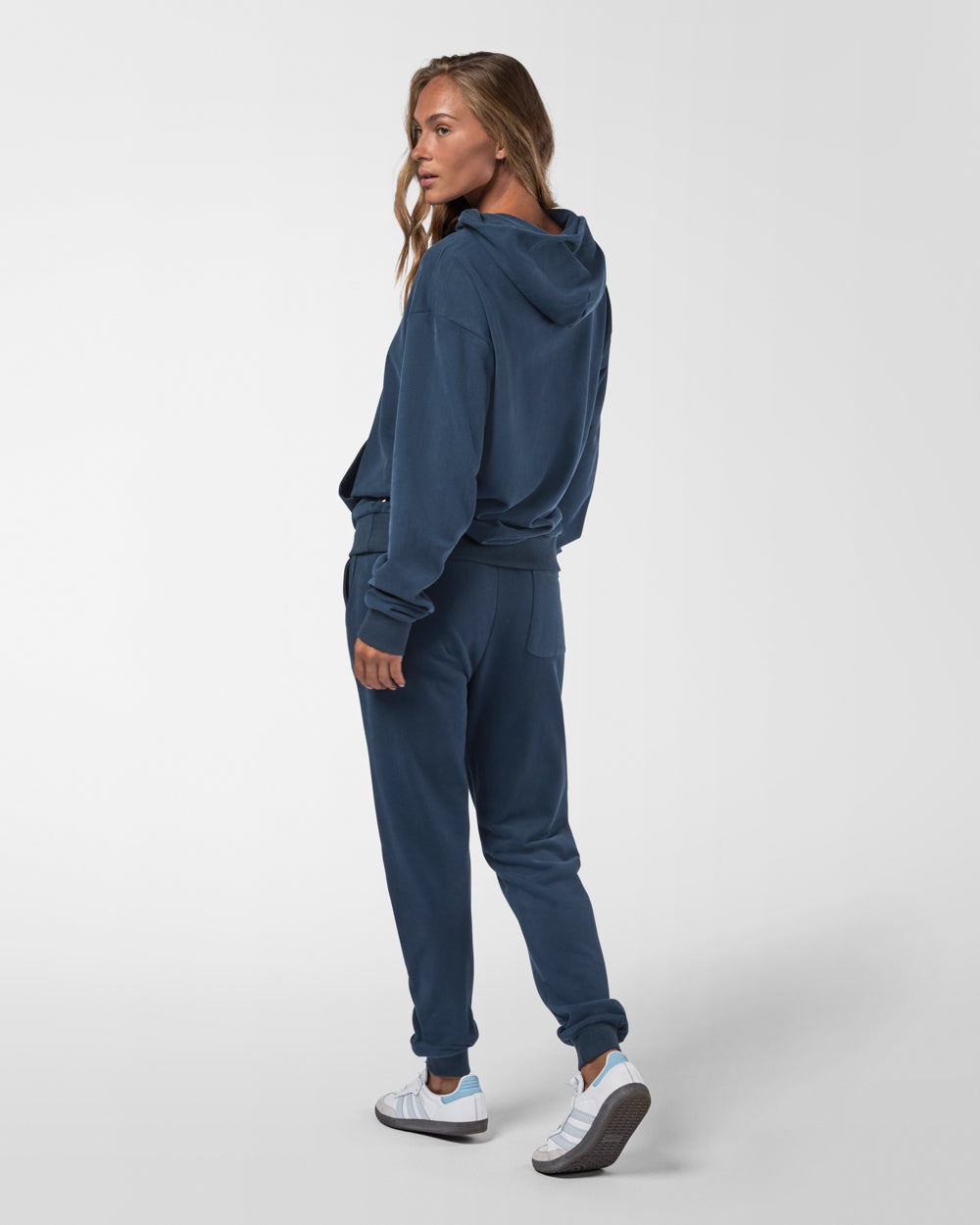 Traveler Premium Jogger Navy Sweatpants The Sauce Basics