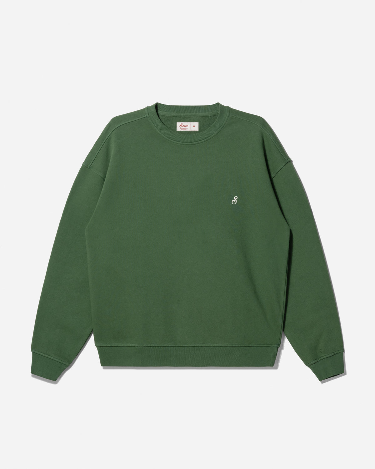 Sauce Sport Unisex Crew Sweater Leaf Green