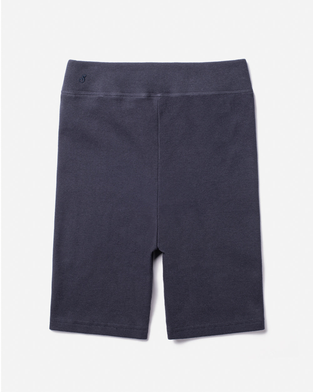 Holly Rib Bike Shorts Navy Shorts The Sauce Basics