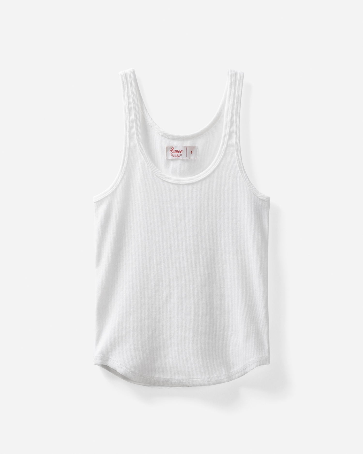 Lucy Scoop Tank White Tanks The Sauce Basics
