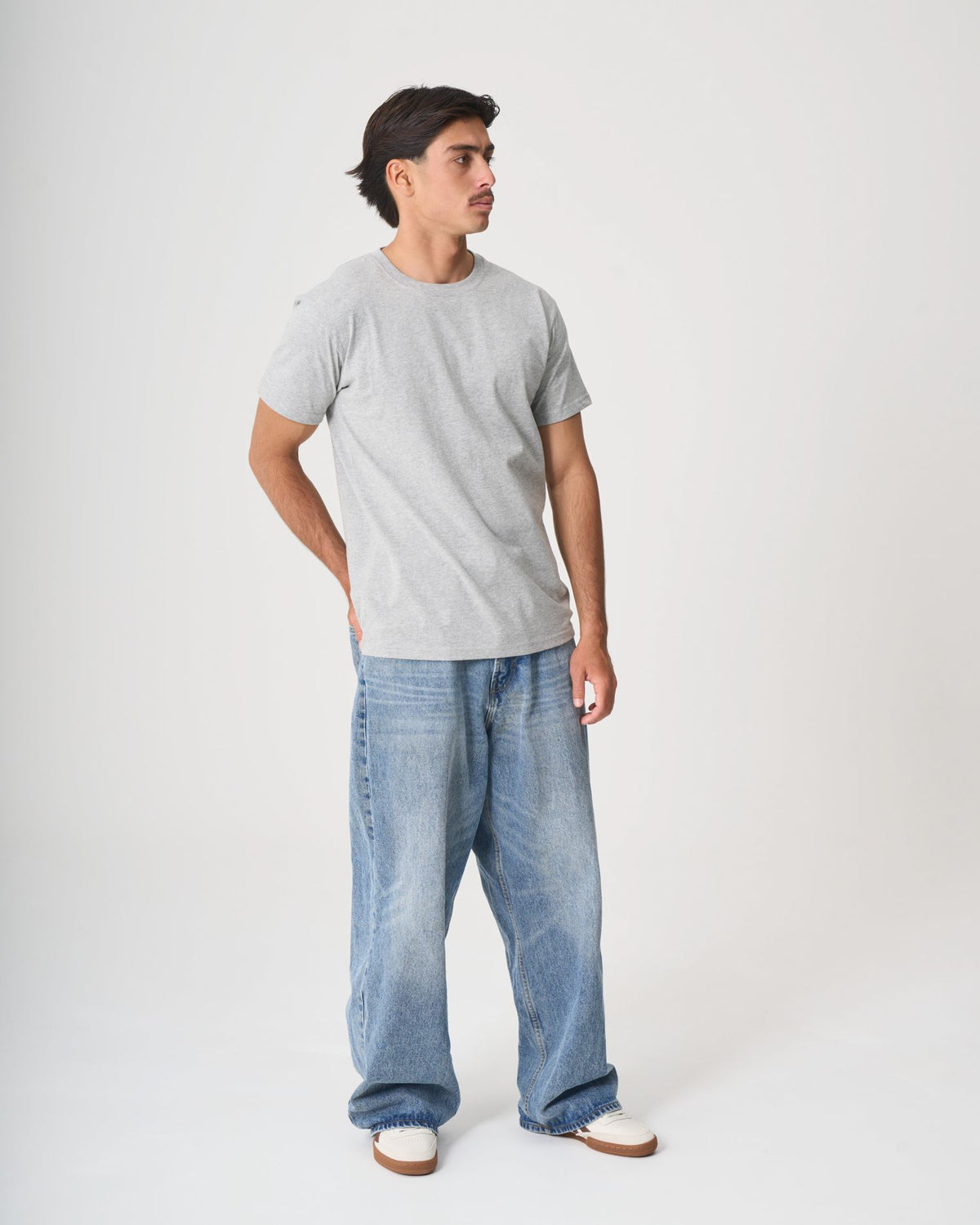 Jackson Premium Unisex Tee Athletic Heather Grey