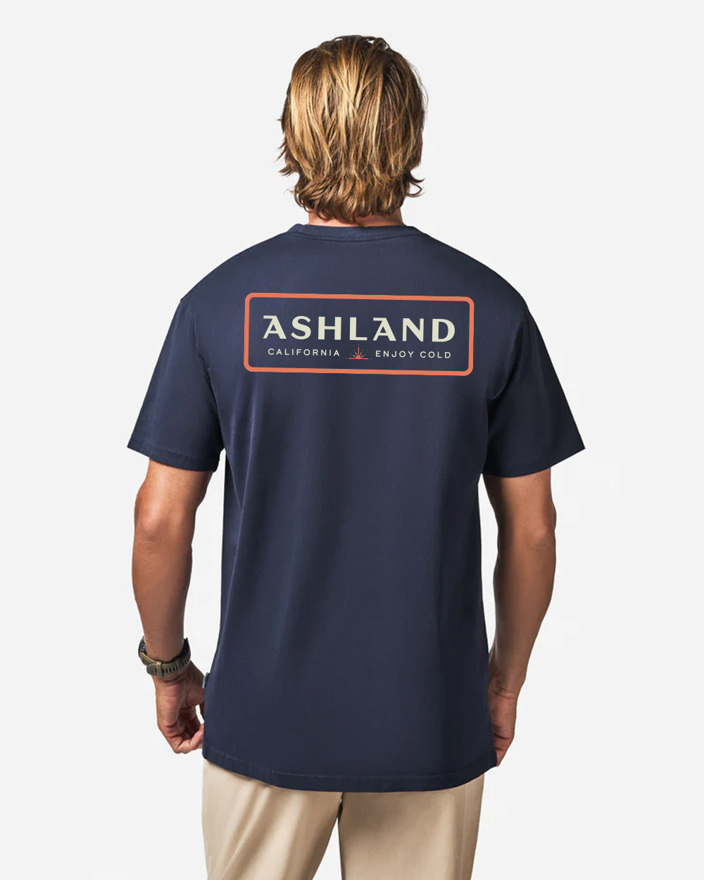 Ashland Jackson Premium Tee Navy Tees The Sauce Basics