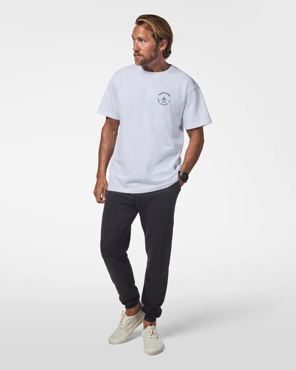 Ashland Jackson Premium Tee White Tees The Sauce Basics