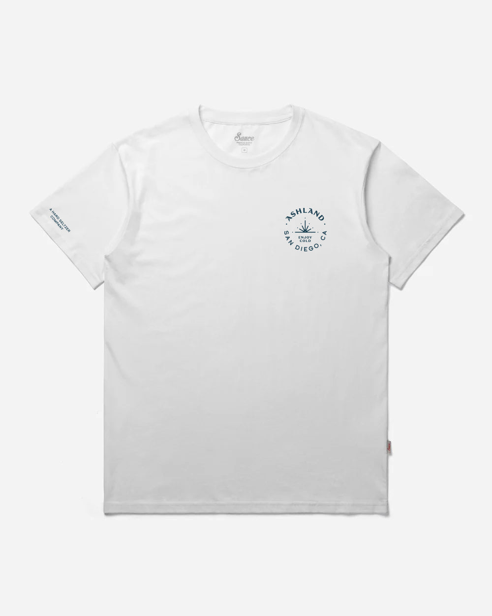 Ashland Jackson Premium Tee White Tees The Sauce Basics