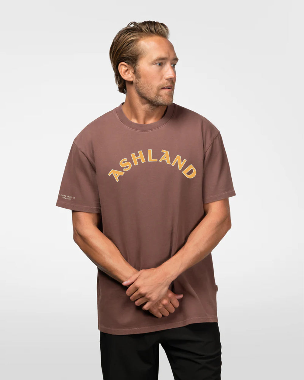 Ashland Austin Oversized Tee Brown Tees The Sauce Basics