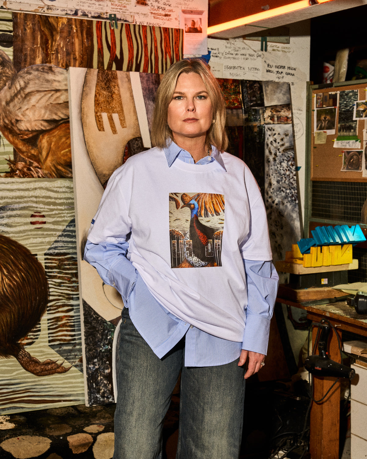 Corbin Harris Cassowary Tee