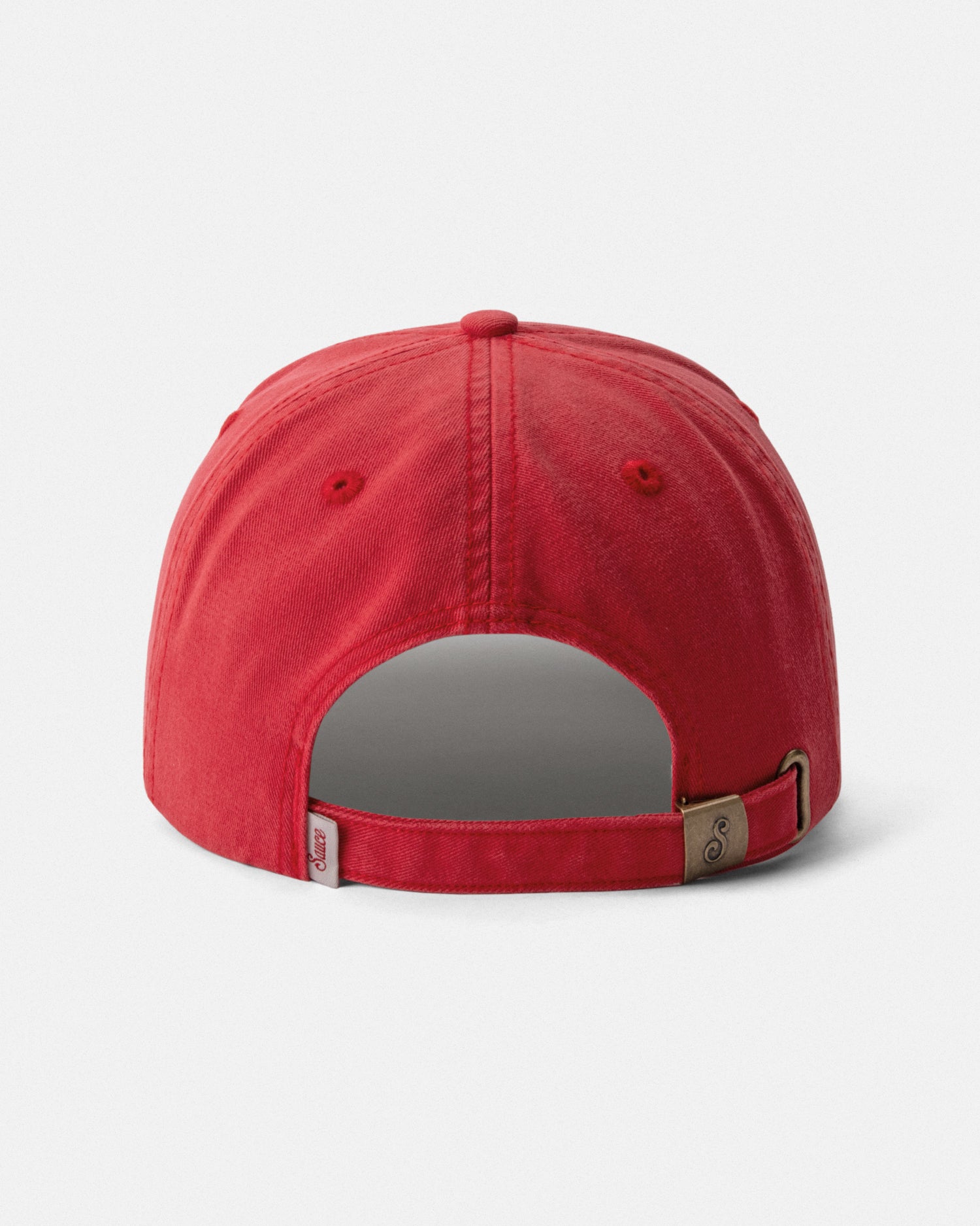 Saucey Dad Cap Washed Red Hats Sauce Basics