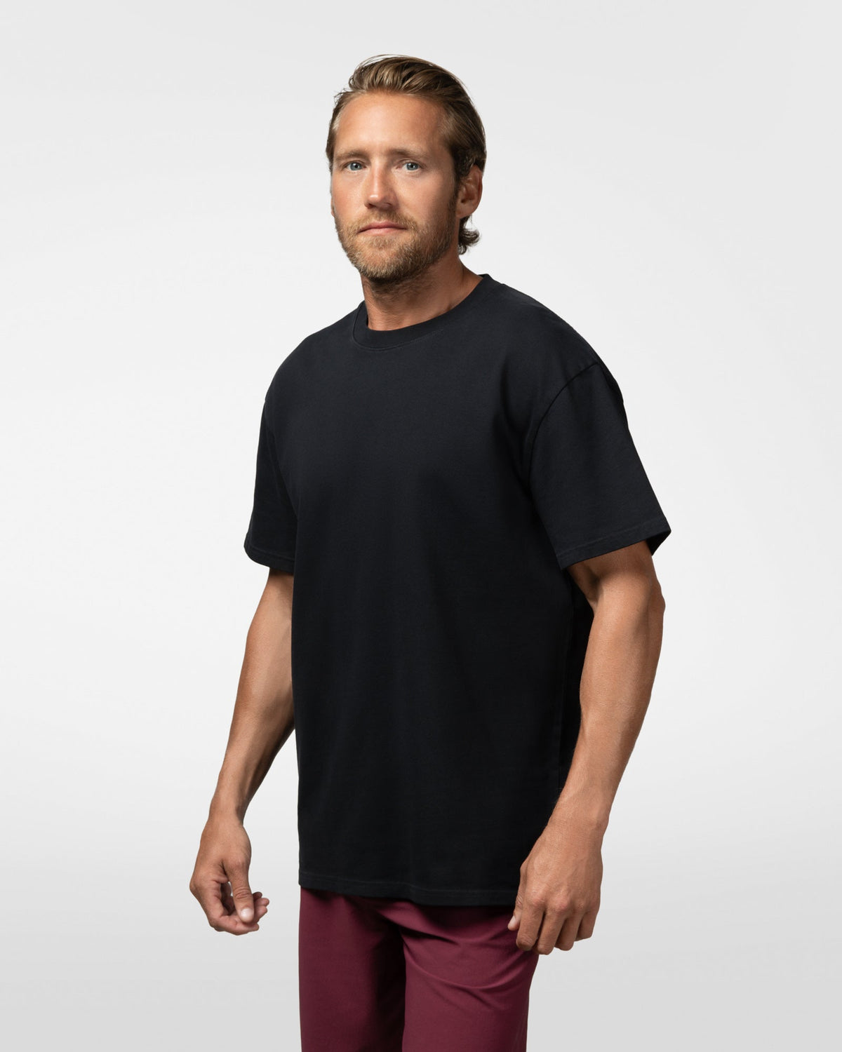 Austin Relaxed Unisex Tee Black