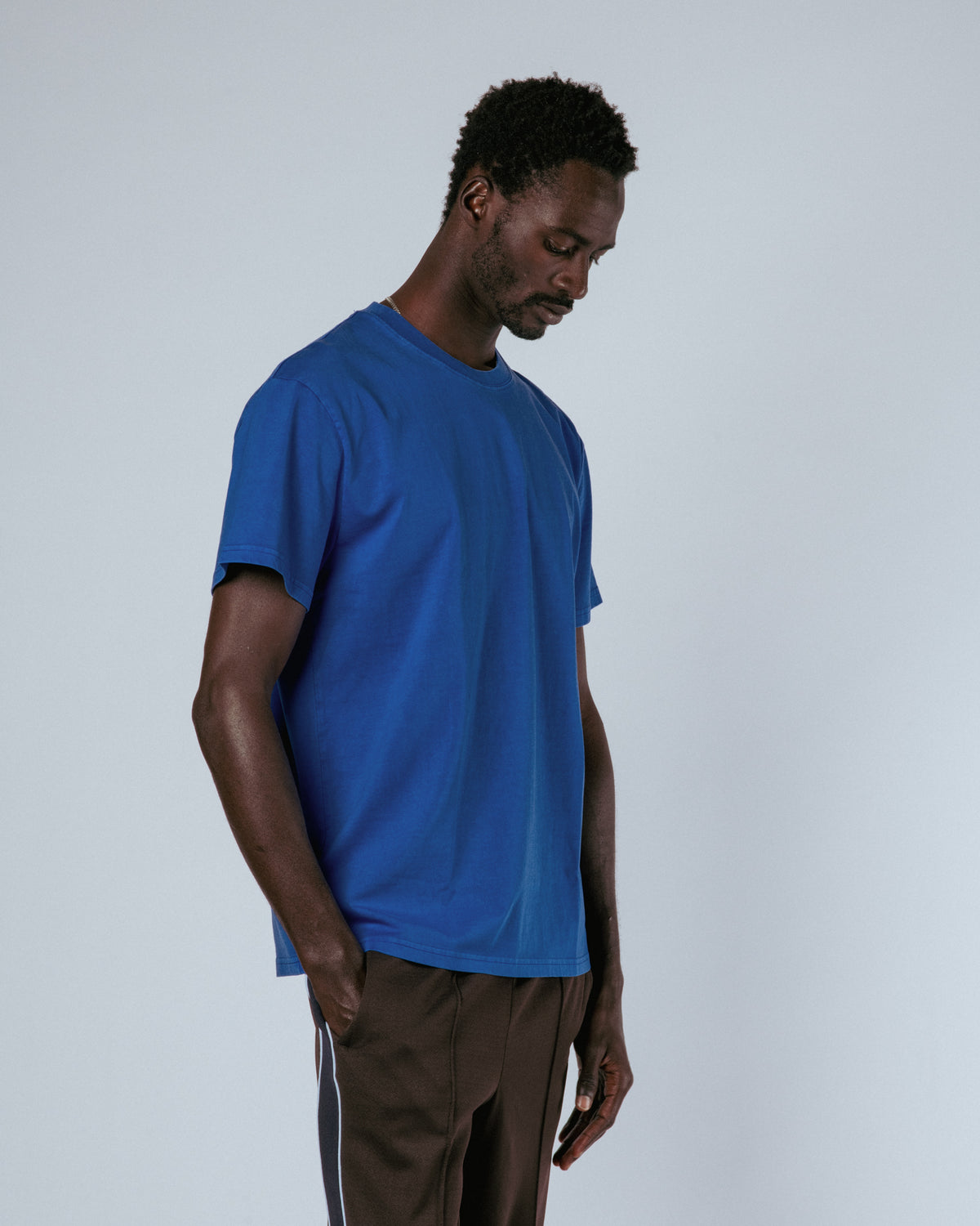Miami Relaxed Unisex Tee Pacific Blue