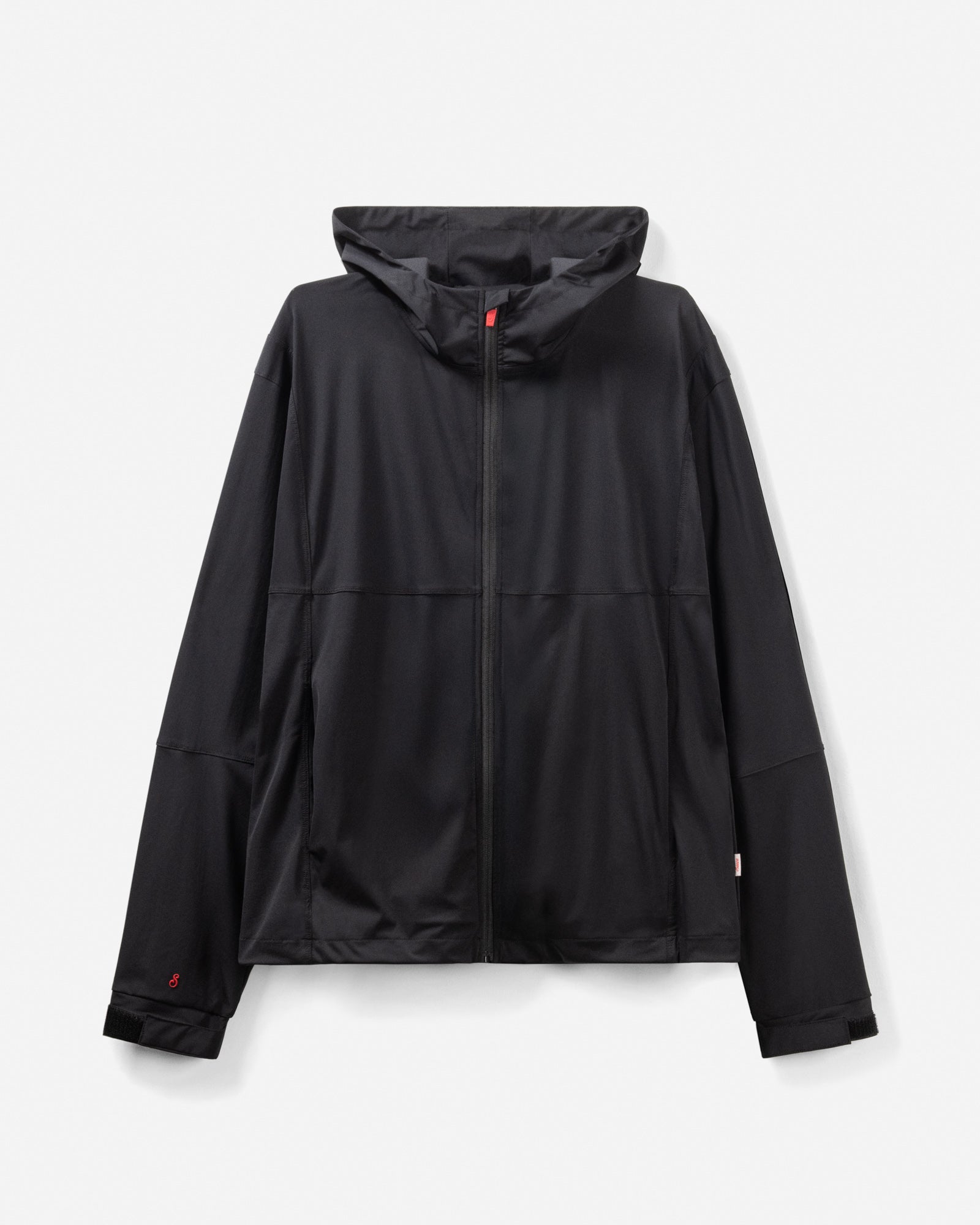 Lightweight Performance Windbreaker Black Windbreakers The Sauce Basics
