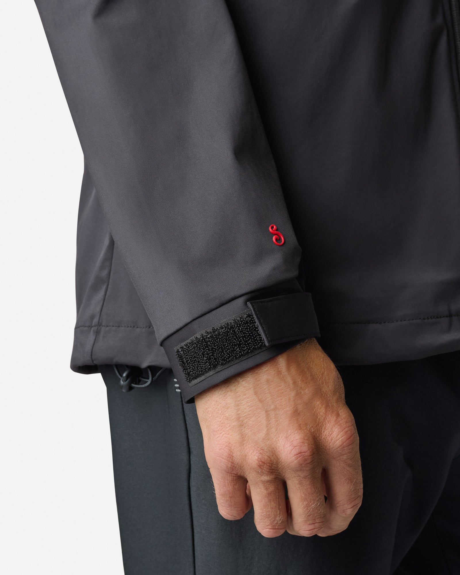 Lightweight Performance Windbreaker Black Windbreakers The Sauce Basics