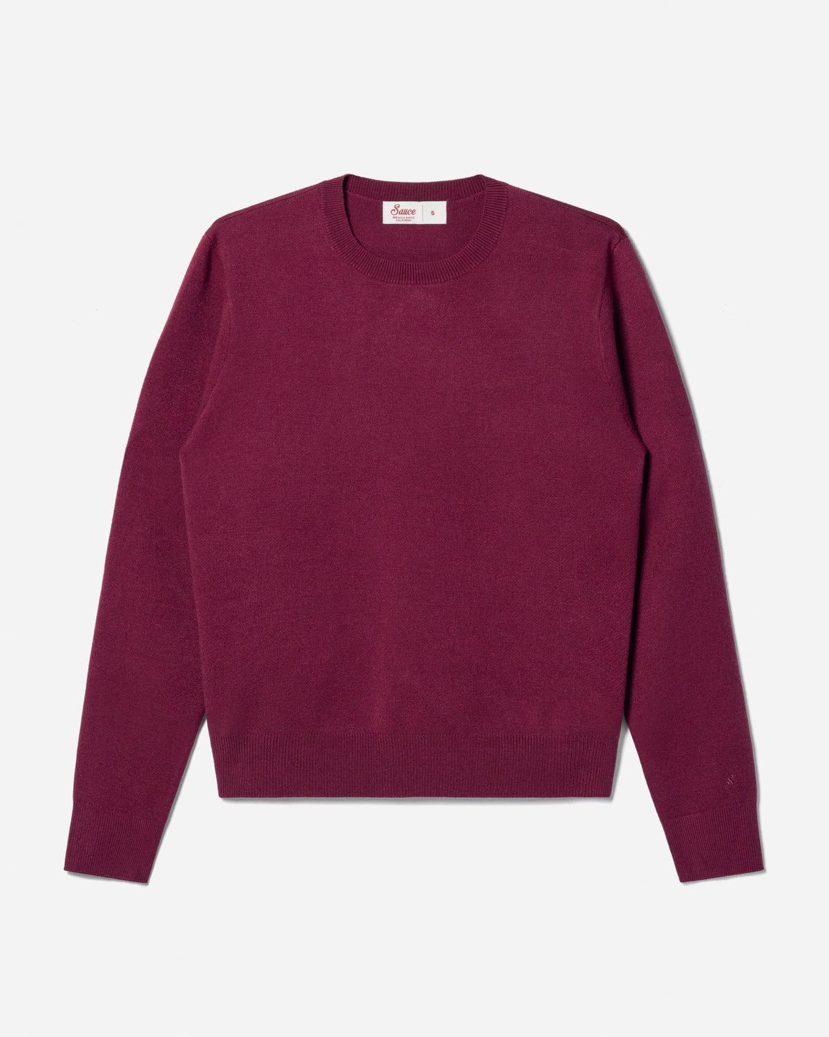 Womens Links Premium Knit Pullover Merlot