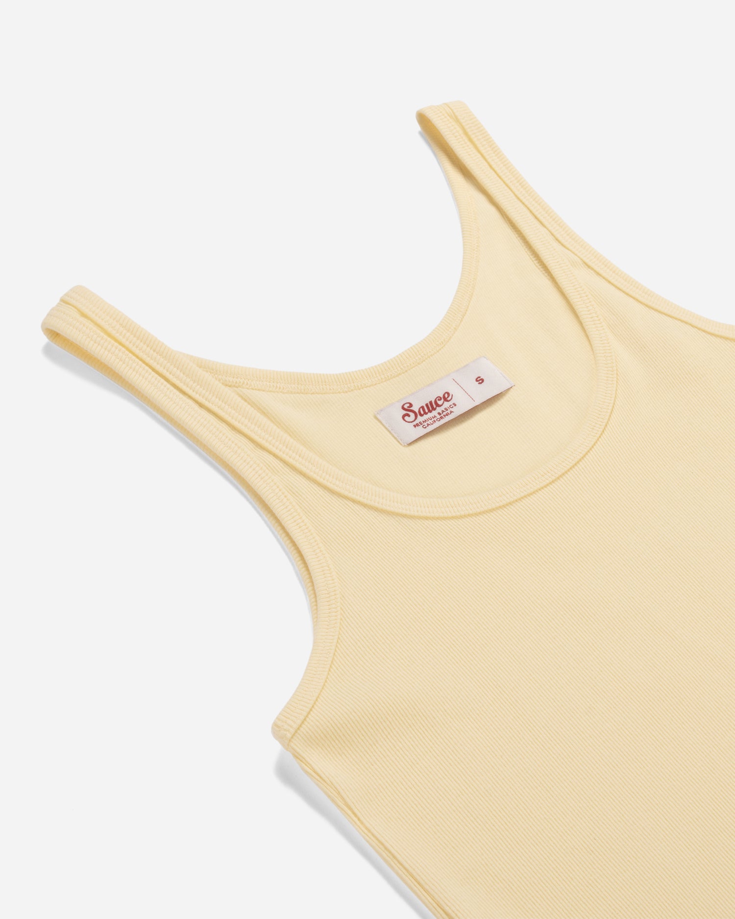 Lucy Scoop Tank Lemon Tanks The Sauce Basics
