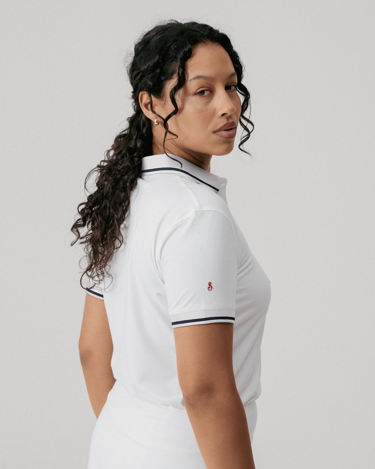 Womens Torrey Performance Polo Off White